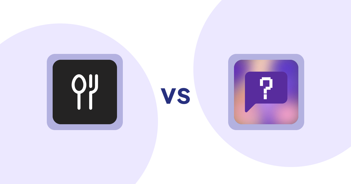 Shopify Product Display Apps: ServeUp ‑ Restaurant Menu vs FAQbucket ‑ Help Center & FAQ