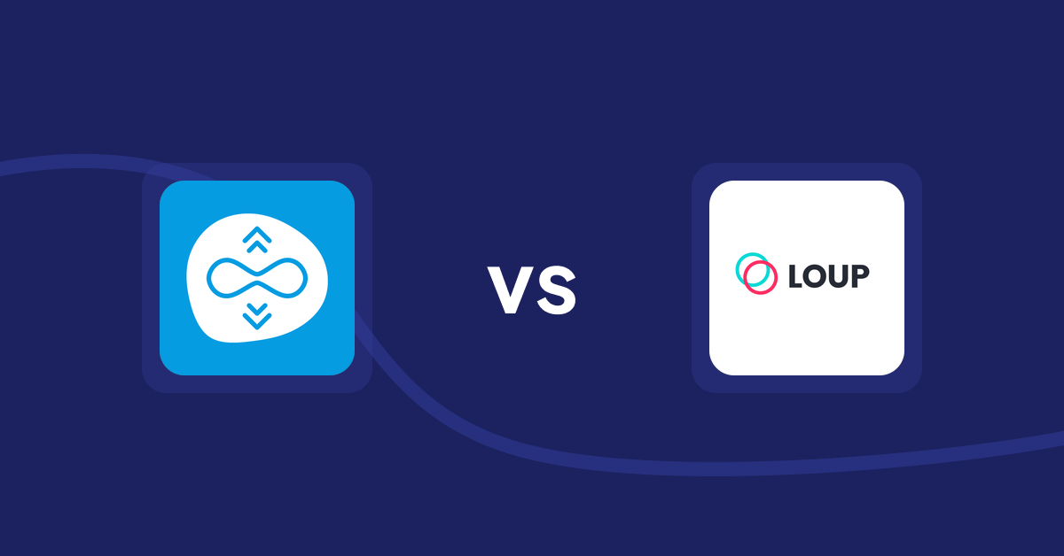 Shopify Product Display Apps: Scroll Freely: Infinite Scroll vs. Loup: Sell on Instagram