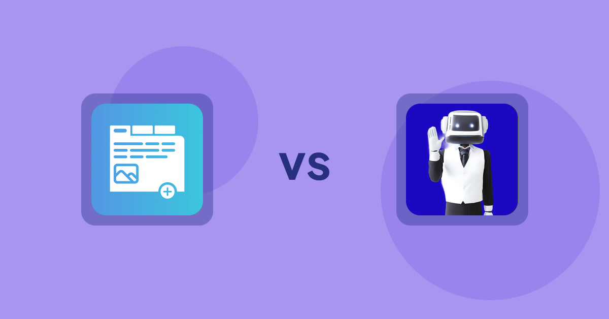 Shopify Product Display Apps: Advanced Product Tabs vs ShopCierge — AI Sales Chatbot