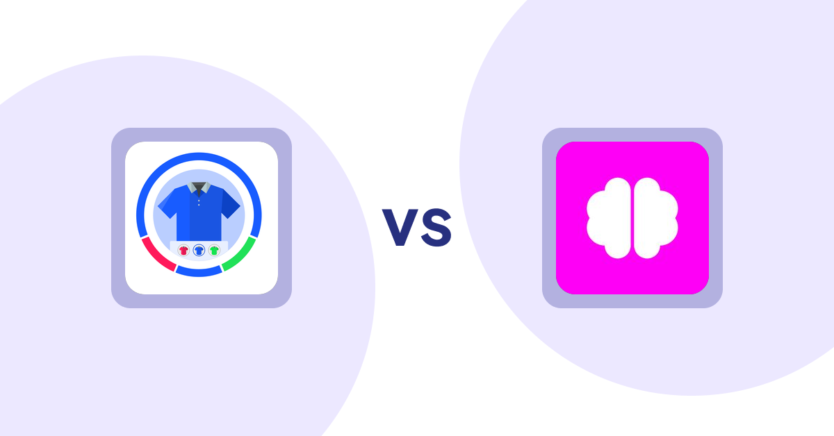 Shopify Product Display Apps: EVS ‑ Easy Variation Swatches vs Brainy: AI SEO & Content Boost