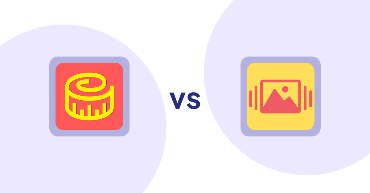 Shopify Product Display Apps: Snake Size Chart & Size Guide vs. Slidy Testimonial Carousel