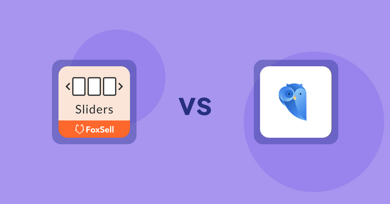 Shopify Product Display Apps: FoxSell Slider & Carousel vs Findify Search & Merchandise