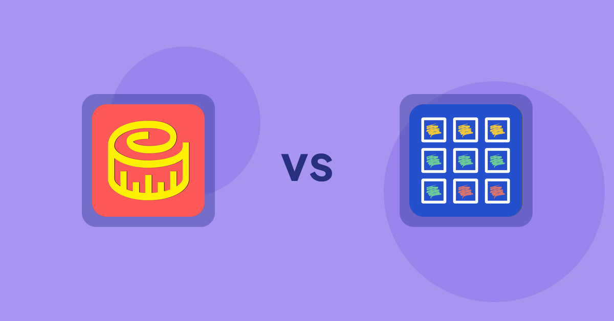 Shopify Product Display Apps: Snake Size Chart & Size Guide vs. Pixc: Visual Merchandising
