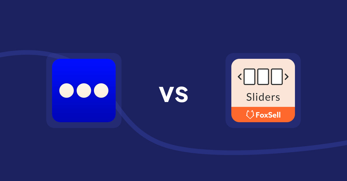 Shopify Product Display Apps: Vario ‑ Variation Swatches vs FoxSell Slider & Carousel
