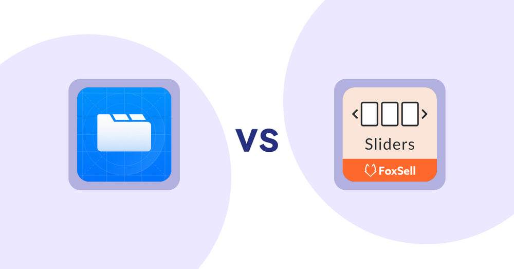 Shopify Product Display Apps: Easy Tabs ‑ Product Tabs vs FoxSell Slider & Carousel