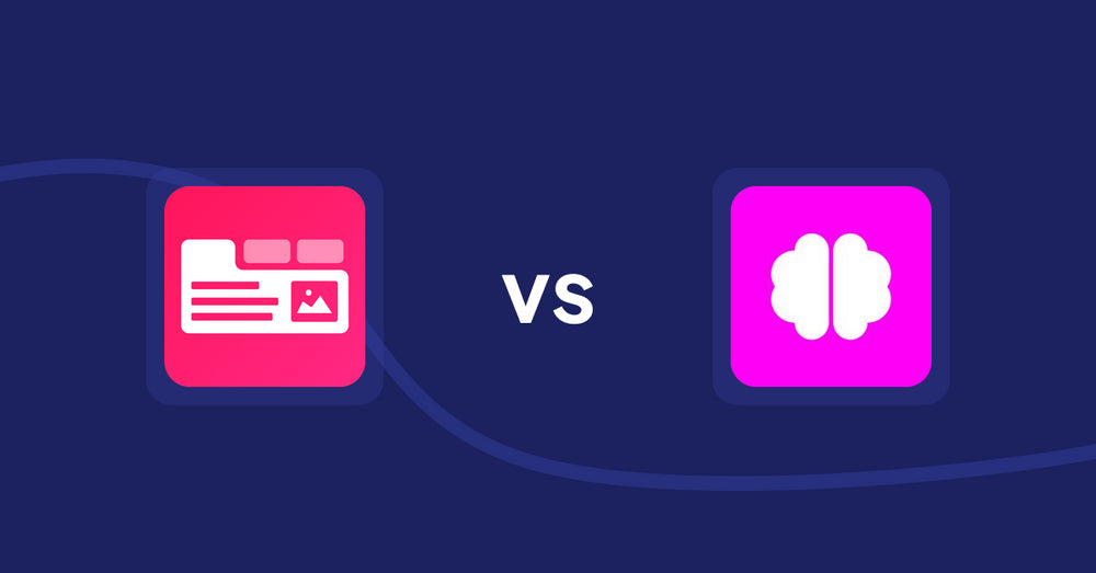 Shopify Product Display Apps: Tabs+ Product Descriptions vs Brainy: AI SEO & Content Boost