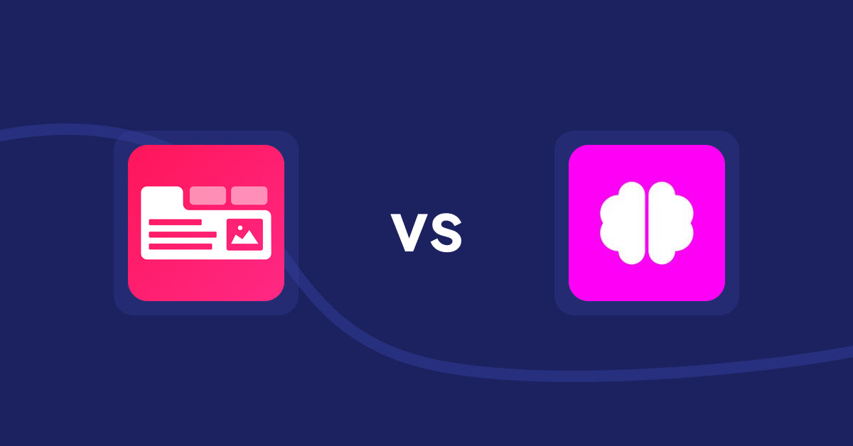 Shopify Product Display Apps: Tabs+ Product Descriptions vs Brainy: AI SEO & Content Boost
