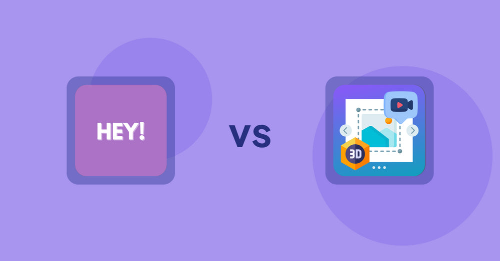 Shopify Product Display Apps: Hey! Product Page Banner & Text vs ProductSlider Pro