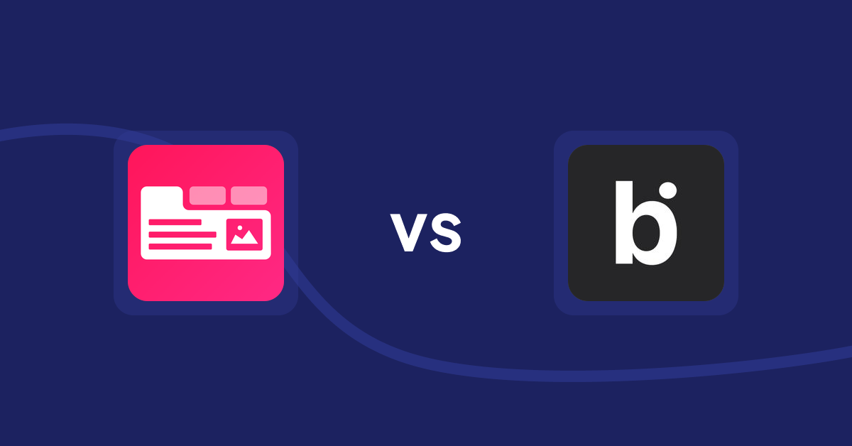 Shopify Product Display Apps: Tabs+ Product Descriptions vs bitAI: Advance Sort Collection