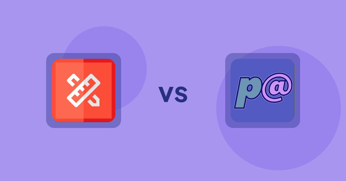 Shopify Product Display Apps: RT: Size Chart, Size Guide vs Parameterizer