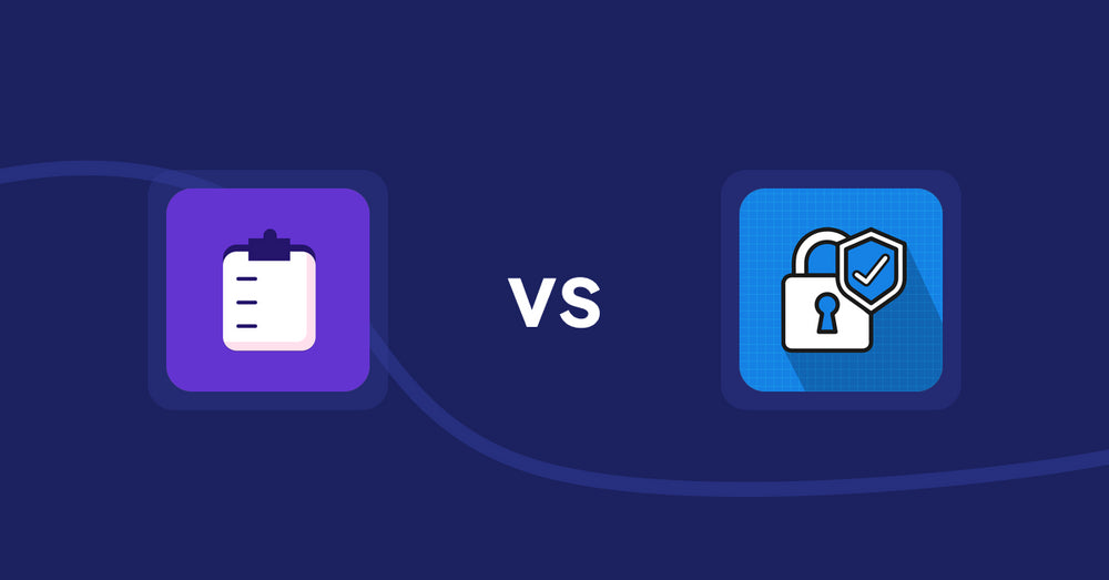 Shopify Product Display Apps: WSH Order Form & ReOrder vs B2B Essential Locks