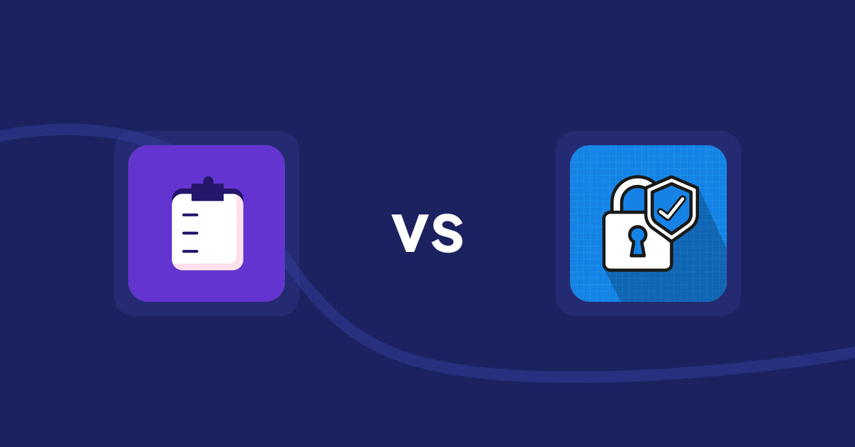 Shopify Product Display Apps: WSH Order Form & ReOrder vs B2B Essential Locks