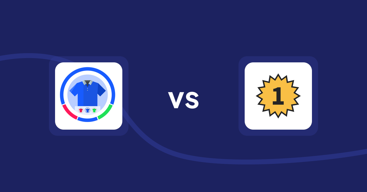 Shopify Product Display Apps: EVS ‑ Easy Variation Swatches vs UR: Smart Ranking