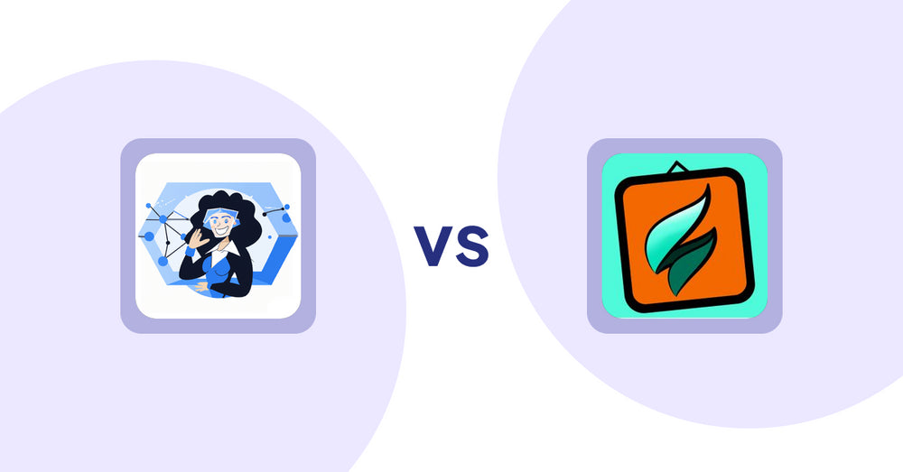 Shopify Product Display Apps: Eva AI: Optimize Descriptions vs SMART ‑ Art Product Builder