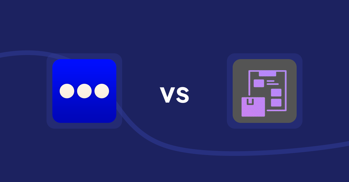 Shopify Product Display Apps: Vario ‑ Variation Swatches vs TezPDF: Product Catalogs