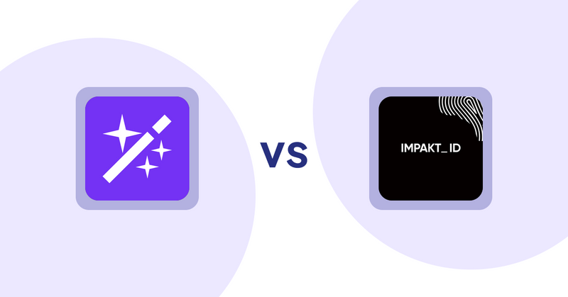 Shopify Product Display Apps: Magi ‑ AI Write Description vs. IMPAKT ID: Fashion CO2 Tracker