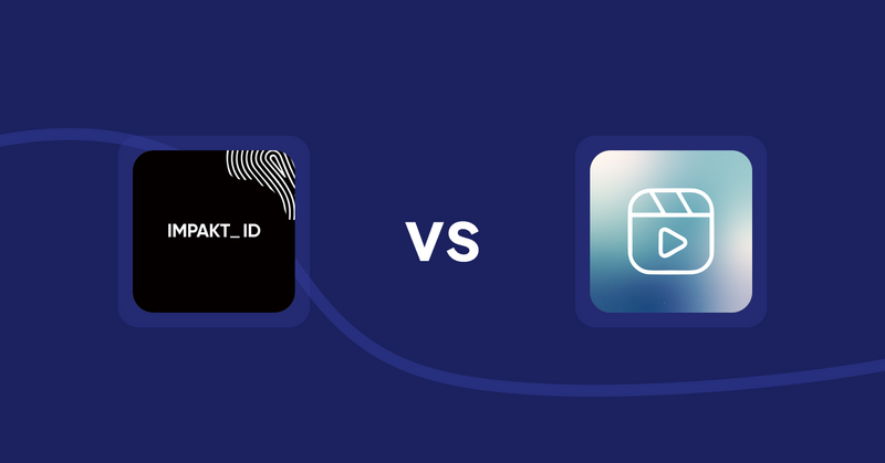 Shopify Product Display Apps: IMPAKT ID: Fashion CO2 Tracker vs. Reelify - Shoppable Reel Video
