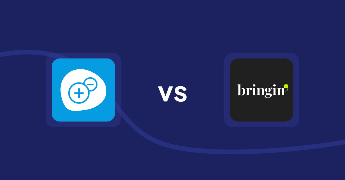 Shopify Product Display Apps: Extendons Quantity Selector vs Bringin