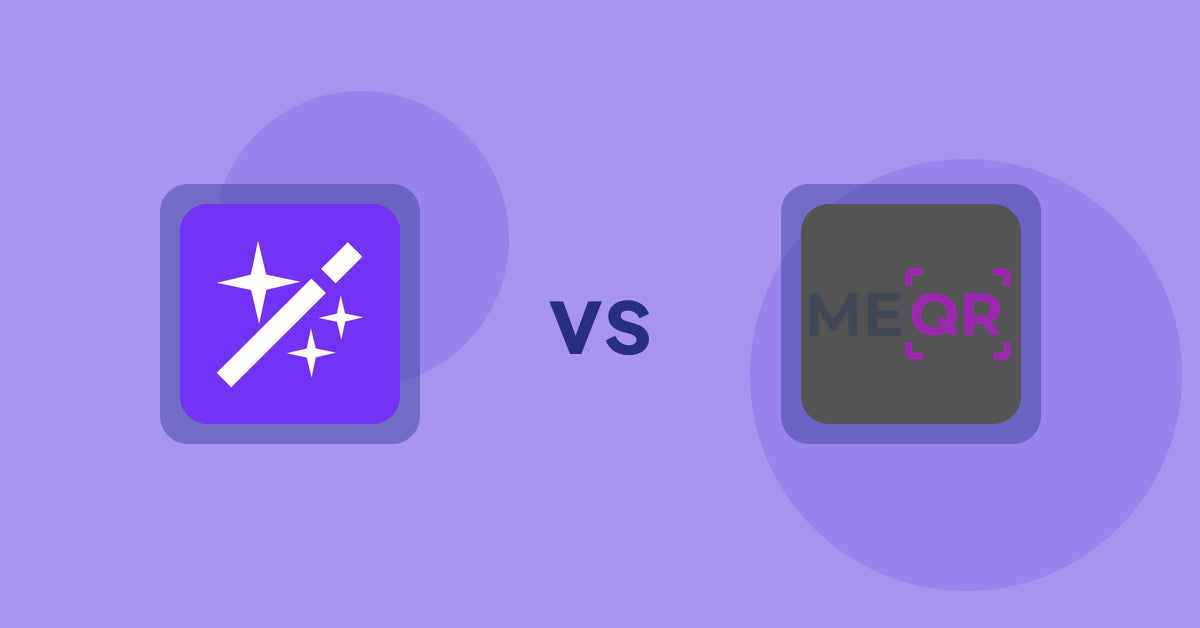 Shopify Product Display Apps: Magi ‑ AI Write Description vs. ME‑QR