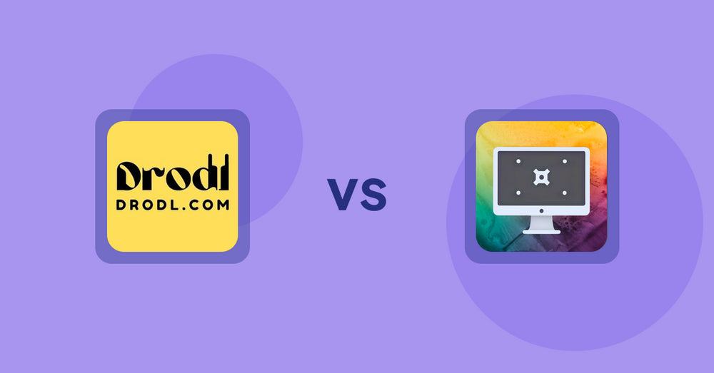 Shopify Product Display Apps: Drodl: Hide SoldOut Products vs PC Builder