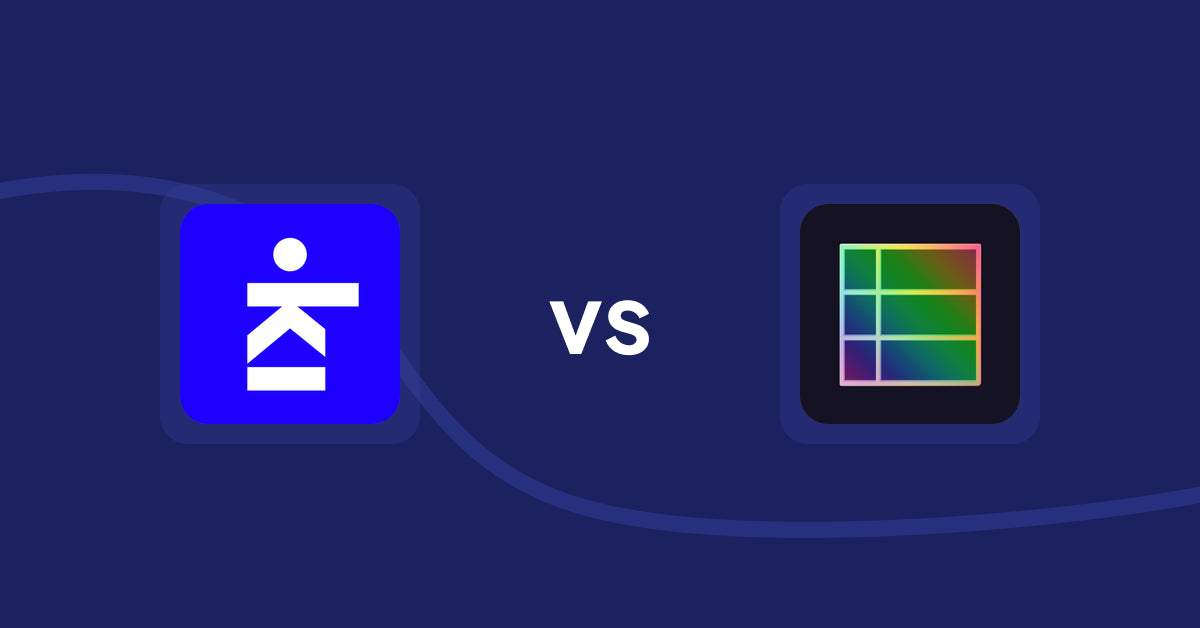 Shopify Product Display Apps: Kickflip ‑ Customize Products vs TableFlow Specification Table