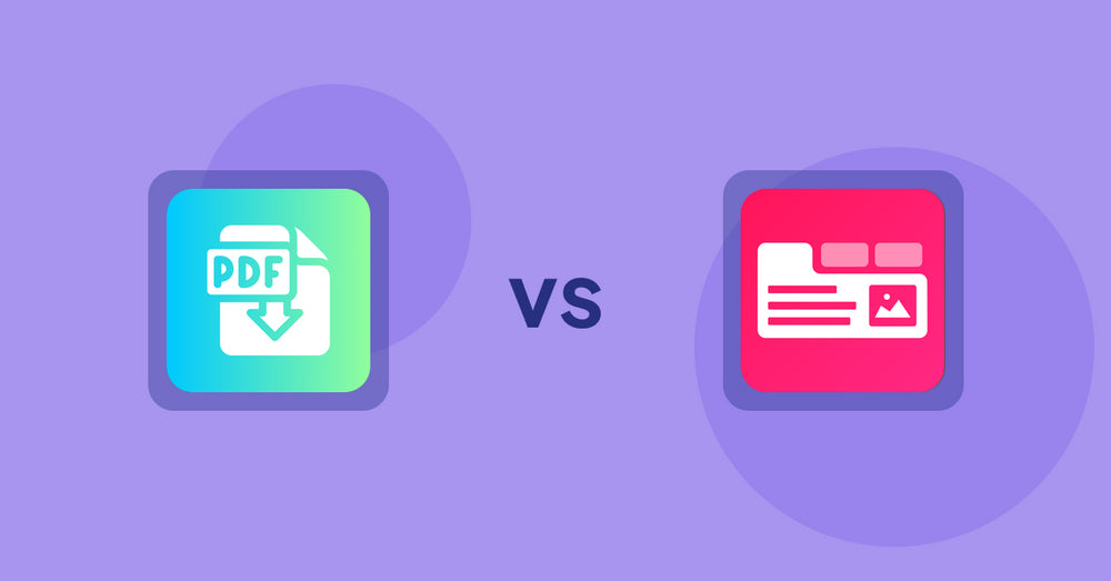 Shopify Product Display Apps: Hukify ‑ PDF Catalog Printer vs Tabs+ Product Descriptions
