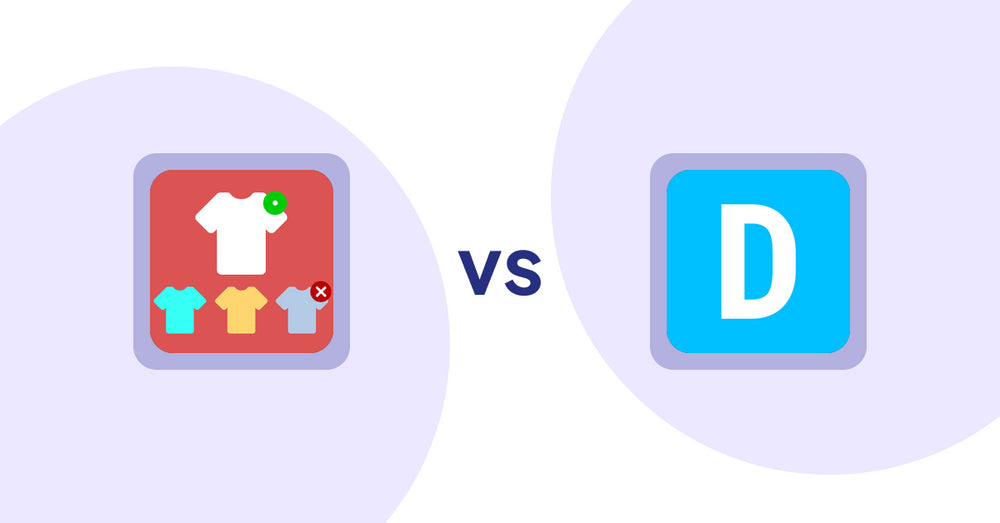Shopify Product Display Apps: ST: Product & Collection Sort vs Dual Price Display by T2