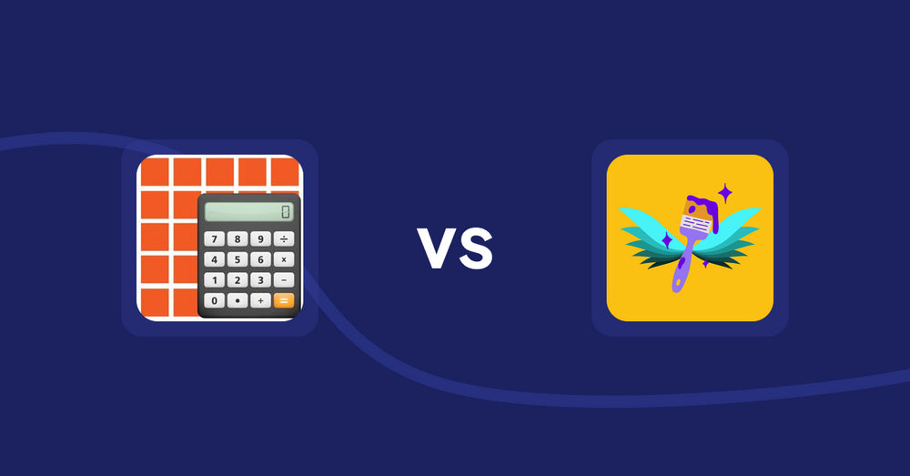 Shopify Product Display Apps: DIY Quantity Calculator vs Badgfly ‑ Product Personalizer