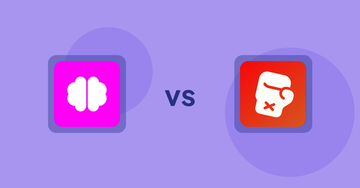 Shopify Product Display Apps: Brainy: AI SEO & Content Boost vs. Knockout ‑ Hide Out Of Stock