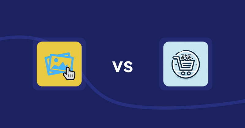 Shopify Product Display Apps: Singleton | Second Image Hover vs QR Cartify