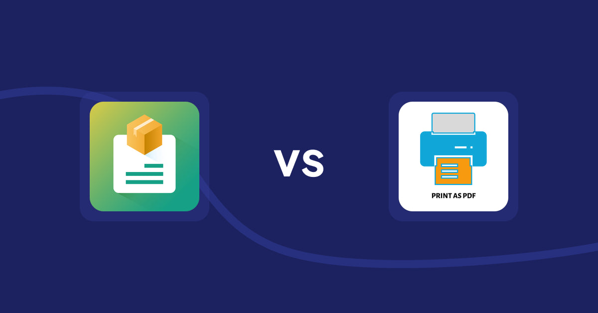 Shopify Product Display Apps: Product Descriptions by AMP vs LitPDP ‑ Print as PDF