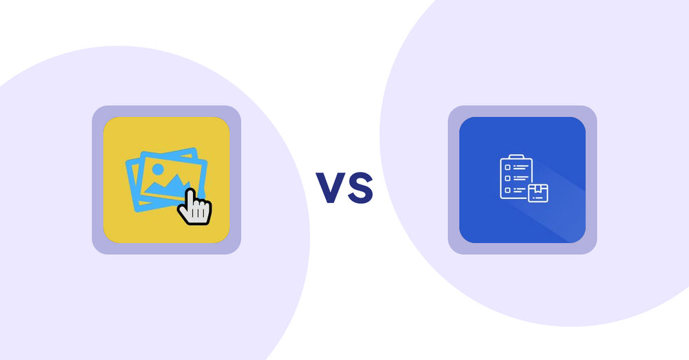 Shopify Product Display Apps: Singleton | Second Image Hover vs Addify ‑ Products Table List