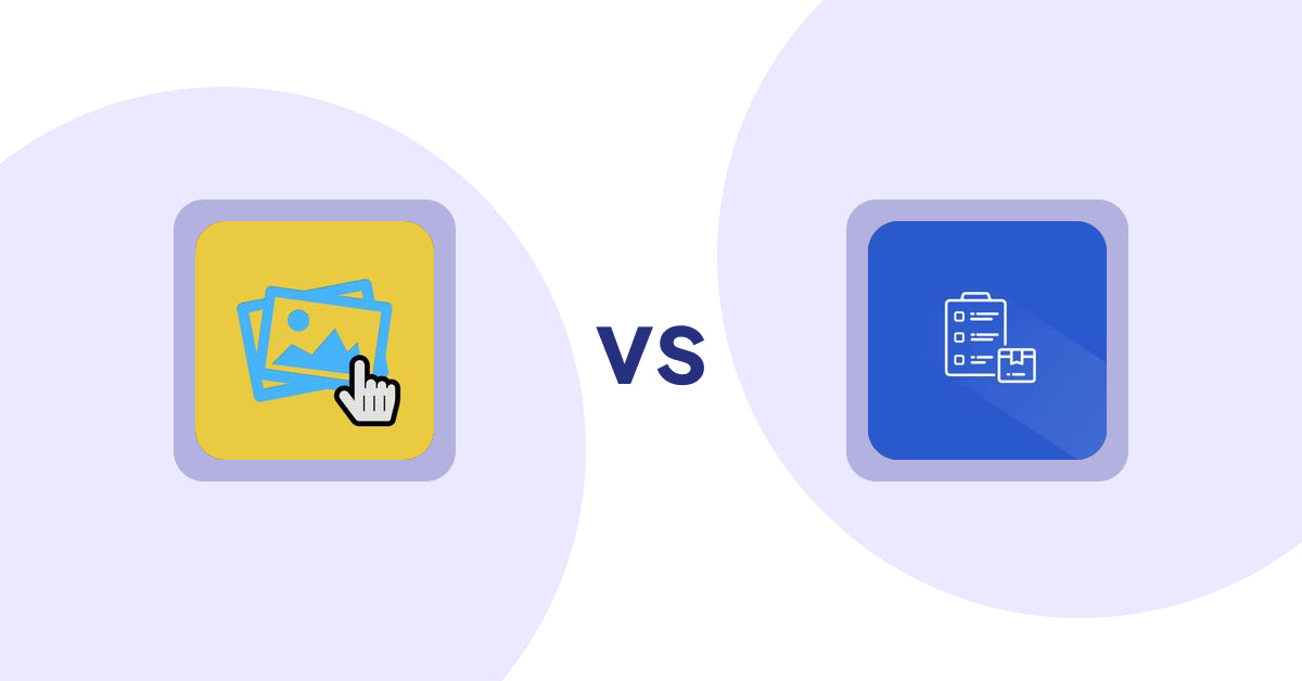 Shopify Product Display Apps: Singleton | Second Image Hover vs Addify ‑ Products Table List