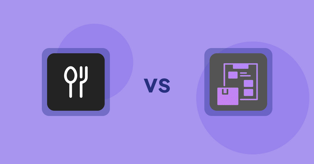 Shopify Product Display Apps: ServeUp ‑ Restaurant Menu vs TezPDF: Product Catalogs