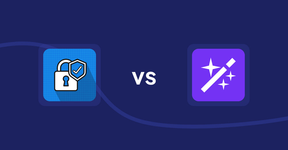 Shopify Product Display Apps: B2B Essential Locks vs Magi ‑ AI Write Description