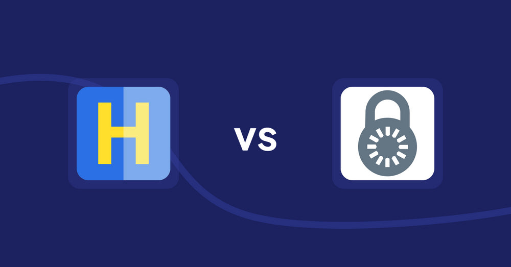 Shopify Product Display Apps: HiVar: Hide Sold Out Variants vs Reveal Lock Manager
