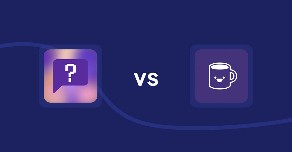 Shopify Product Display Apps: FAQbucket ‑ Help Center & FAQ vs Mugshot Bot