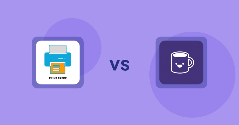 Shopify Product Display Apps: LitPDP ‑ Print as PDF vs Mugshot Bot