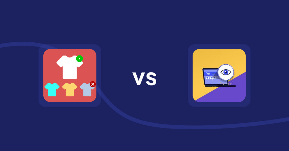 Shopify Product Display Apps: ST: Product & Collection Sort vs ReVisit‑Recent Viewed Products