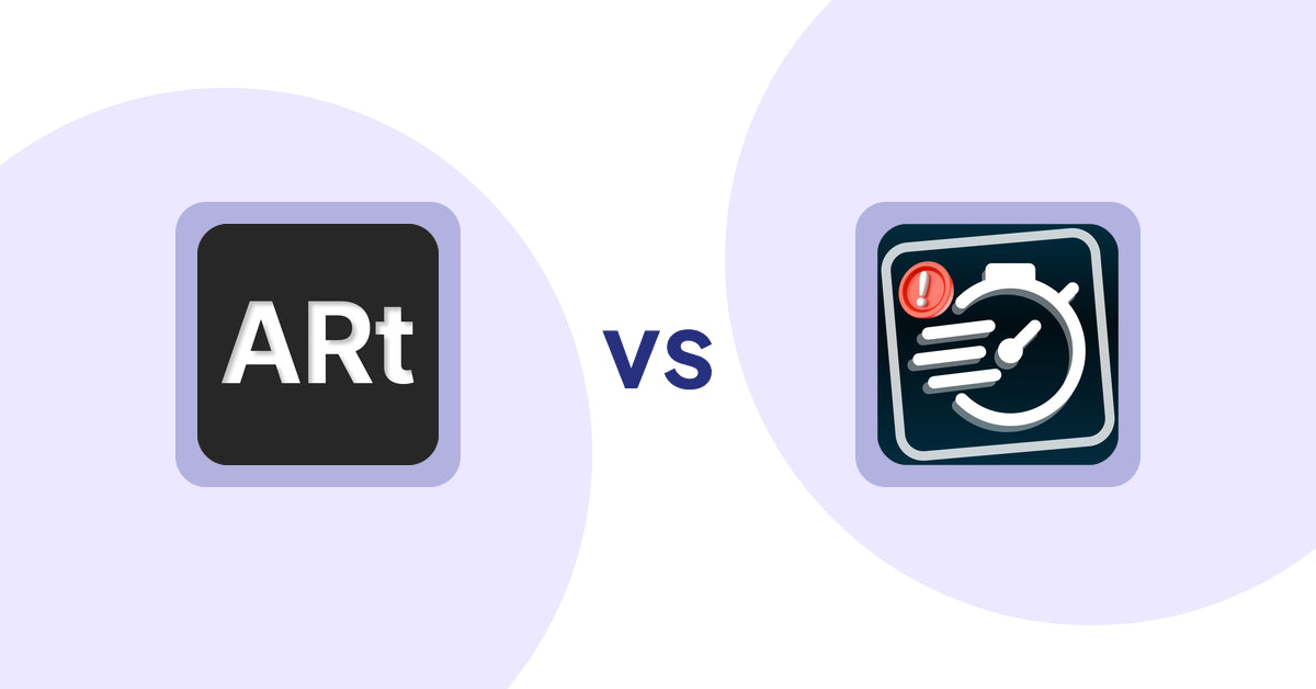 Shopify Product Display Apps: Wall Art Viewer AR vs. Urgency! Low Stock Counter