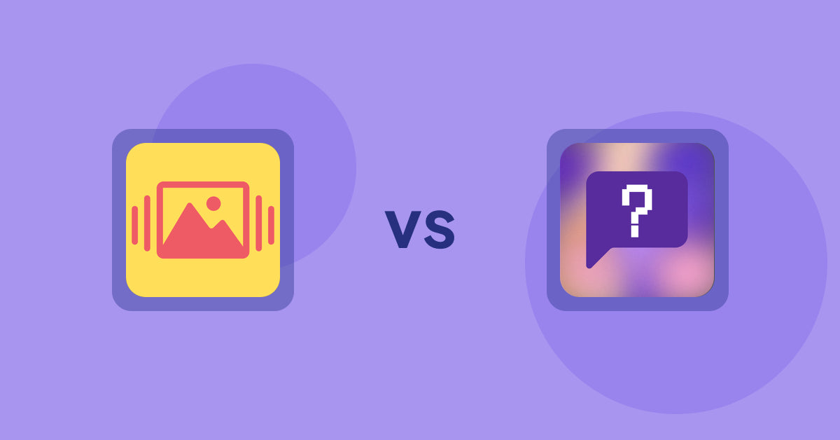 Shopify Product Display Apps: Slidy Testimonial Carousel vs FAQbucket ‑ Help Center & FAQ