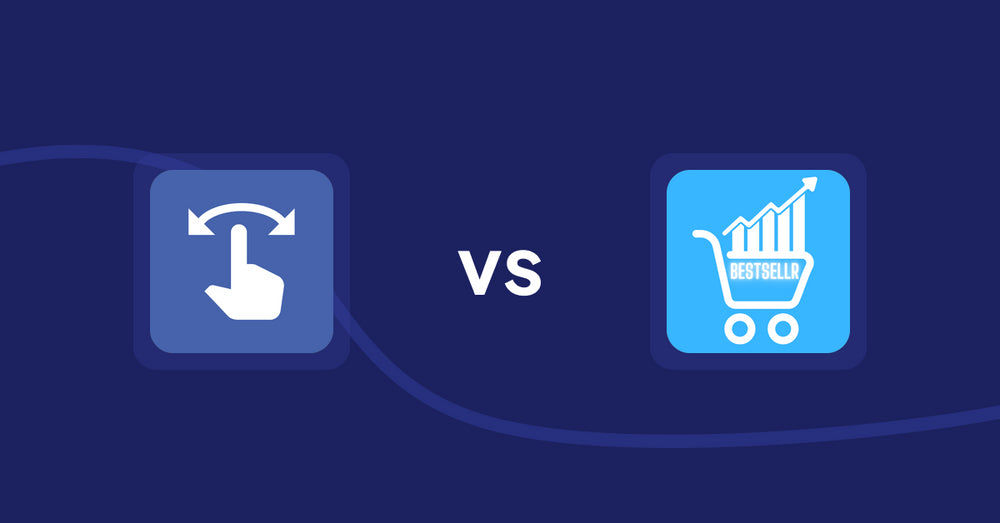 Shopify Product Display Apps: HypeSwipe: Swipes to Sales vs Bestsellr