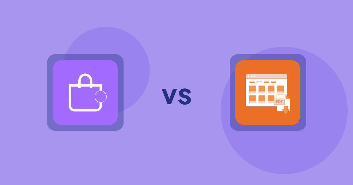 Shopify Product Display Apps: ShowMe: Product Showcases vs Meetanshi PDF Product Catalog