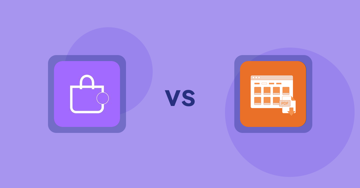 Shopify Product Display Apps: ShowMe: Product Showcases vs Meetanshi PDF Product Catalog