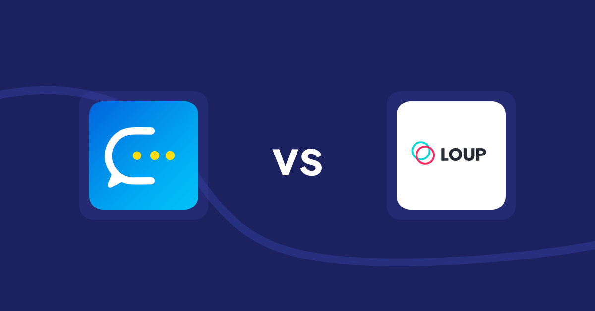 Shopify Product Display Apps: Advance AI Copywriter vs. Loup: Sell on Instagram