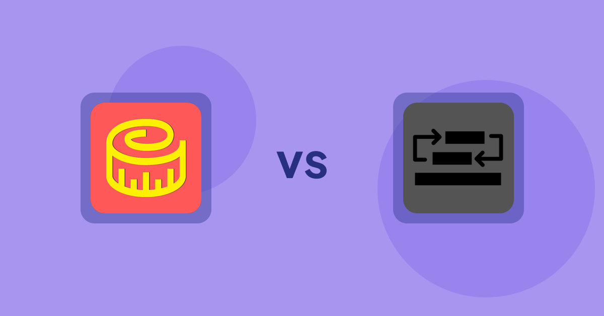 Shopify Product Display Apps: Snake Size Chart & Size Guide vs Sortyfi Collection Merchandise