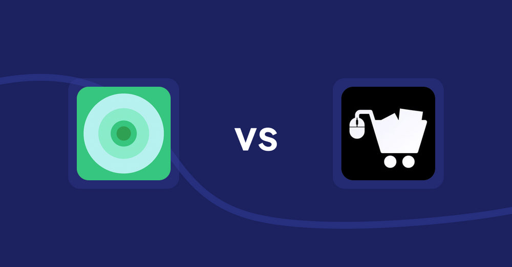 Shopify Product Display Apps: Hey!Scarcity Low Stock Counter vs LM Add To Cart Sticky