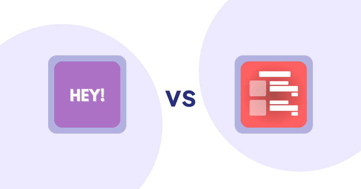 Shopify Product Display Apps: Hey! Product Page Banner & Text vs Menulog