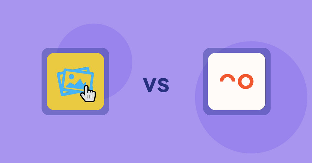 Shopify Product Display Apps: Singleton | Second Image Hover vs soona ‑ Content For Commerce