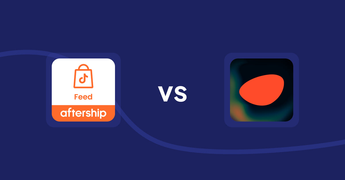 Shopify Product Display Apps: AfterShip Feed for TikTok Shop vs. Pietra: AI Product Designer